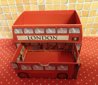 ロンドンバスの貼り箱
